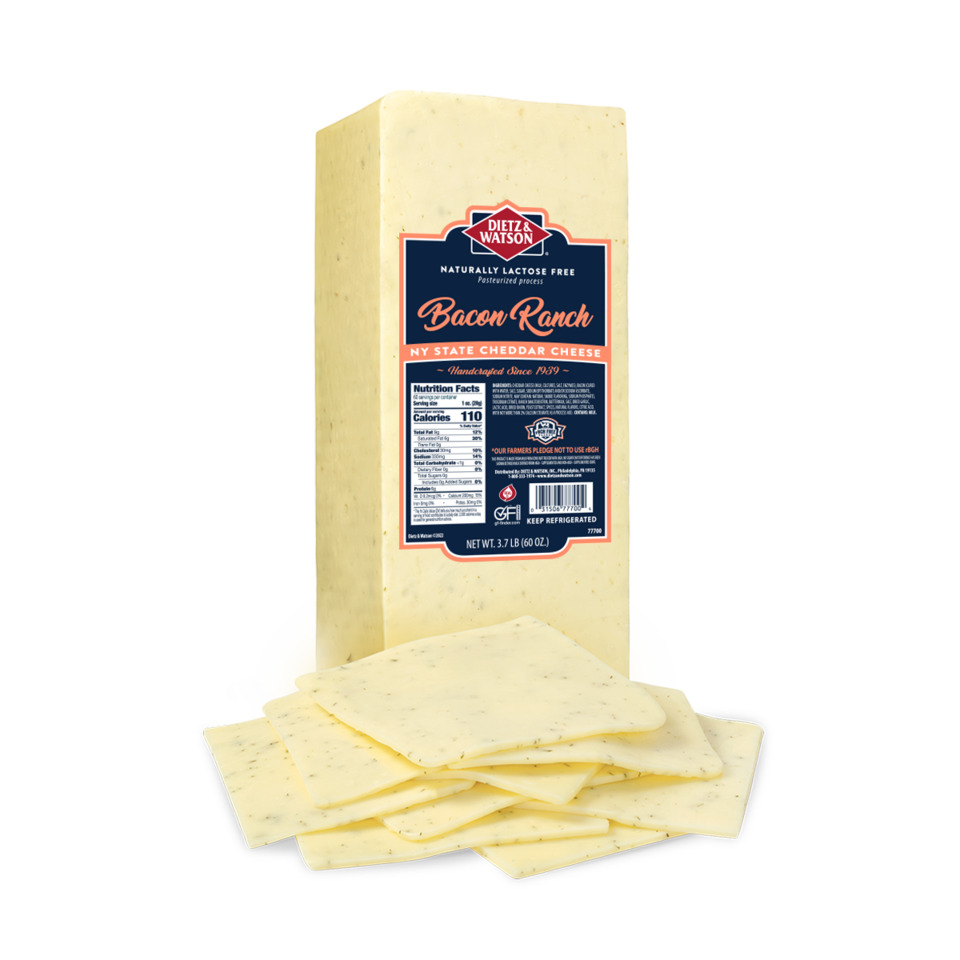 Bacon Ranch NY State Cheddar Cheese