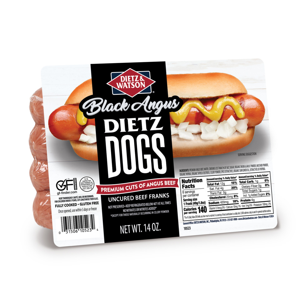 Black Angus Uncured Dietz Dogs