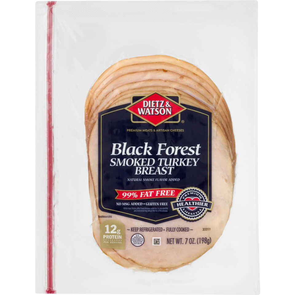 Pre-Sliced Black Forest Smoked Turkey Breast