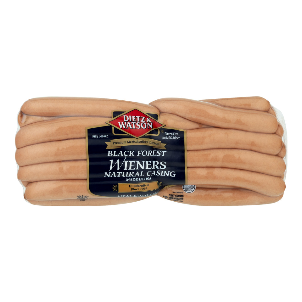 Black Forest Wieners 16 oz Package Dietz Watson