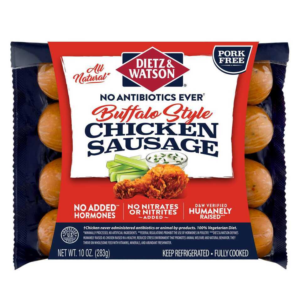 Buffalo Style Chicken Sausage