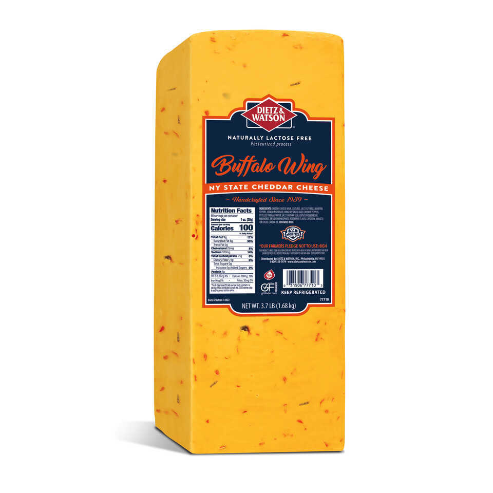 Buffalo Wing NY State Cheddar Cheese