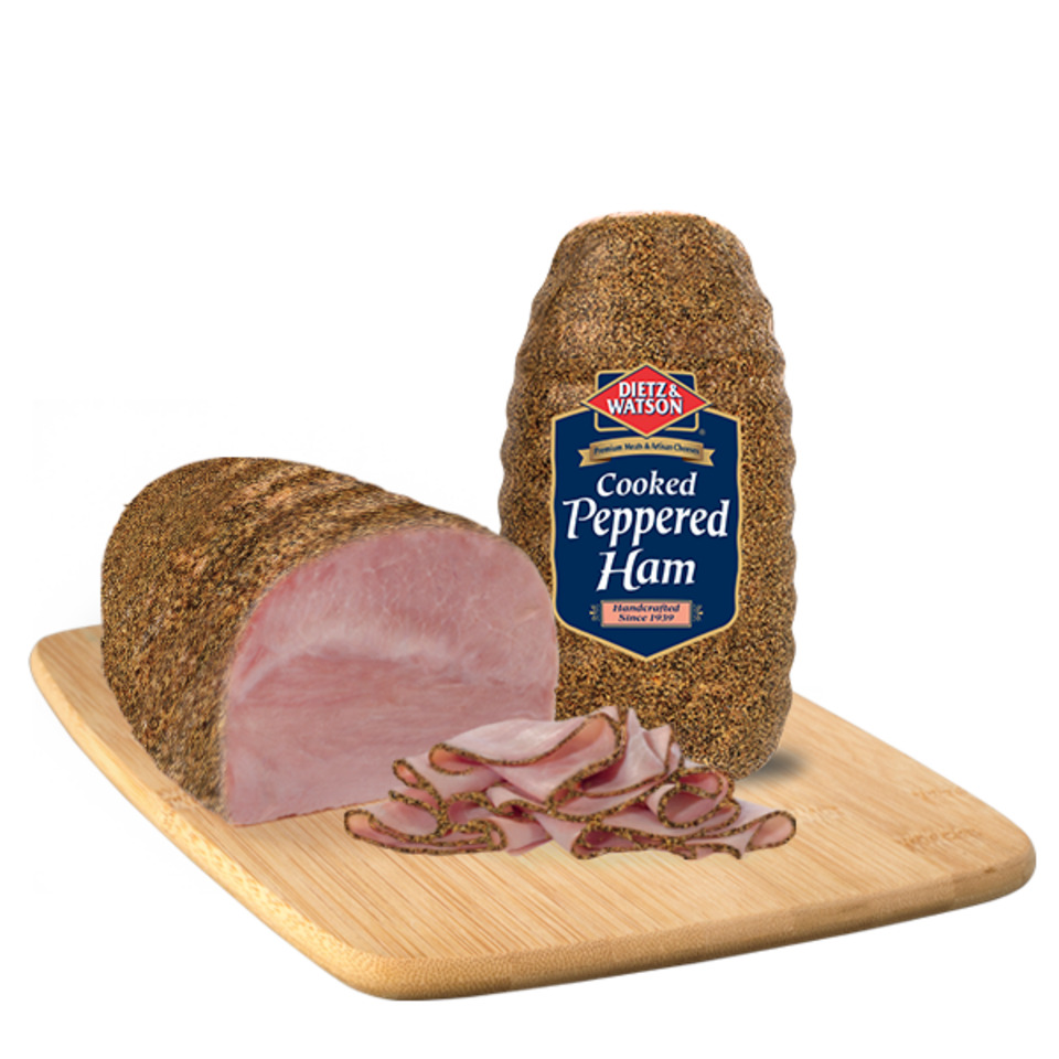 Classic Cooked Peppered Ham
