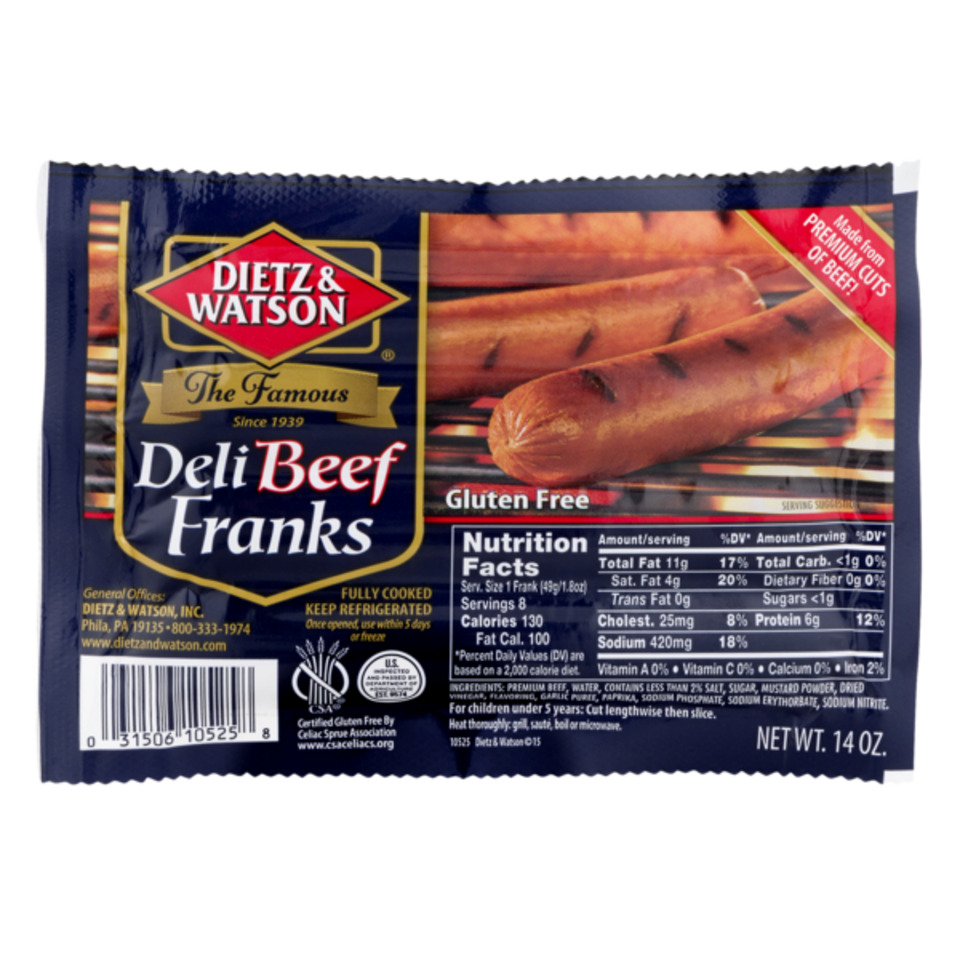 Deli Beef Franks