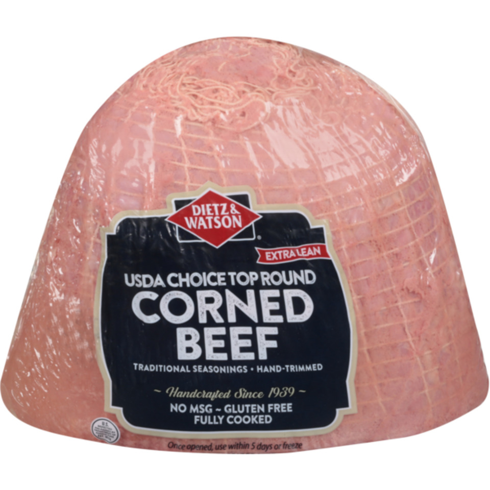 Extra Lean USDA Choice Top Round Corned Beef