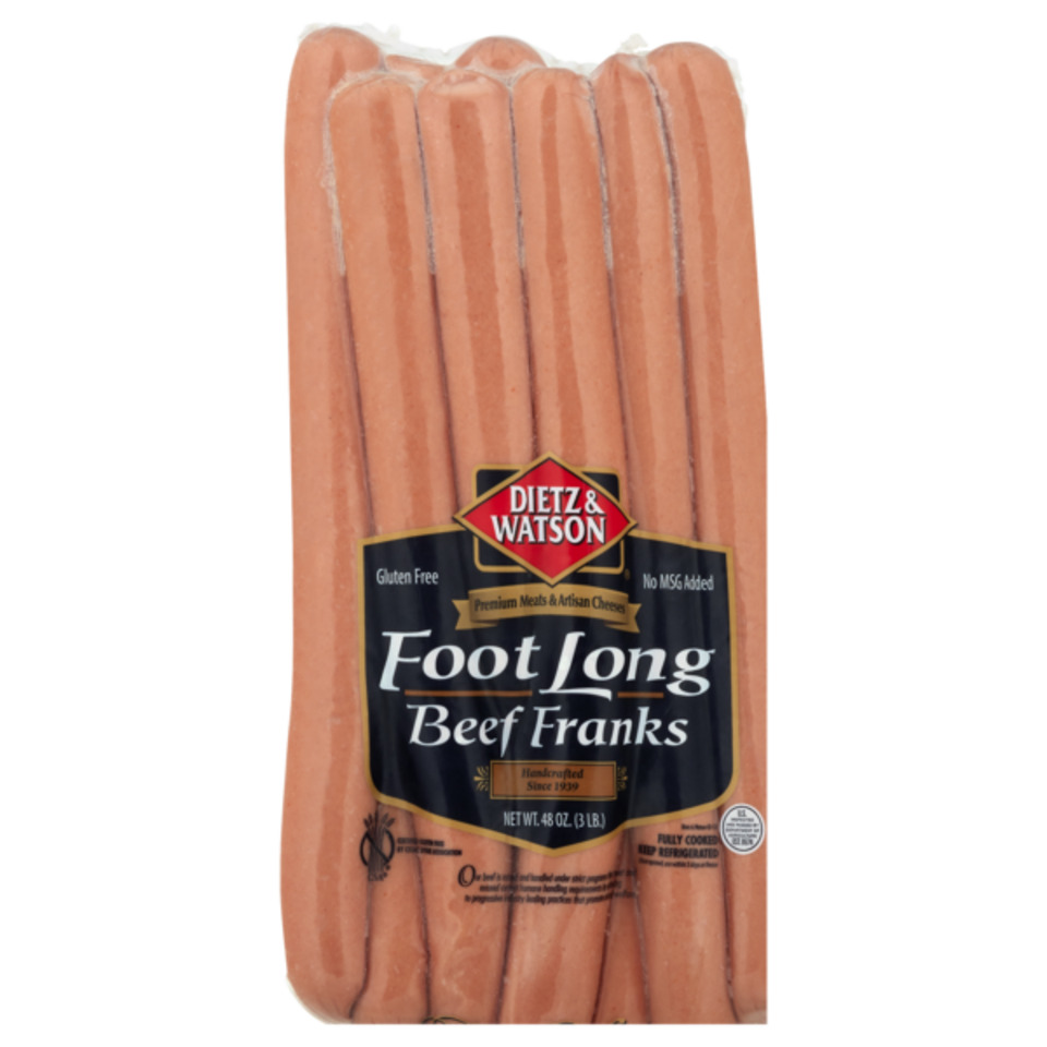 Foot Long Beef Franks