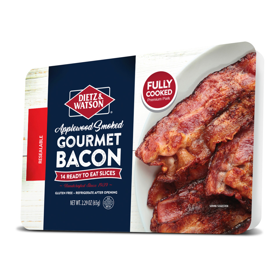 Fully Cooked Applewood Smoked Gourmet Bacon