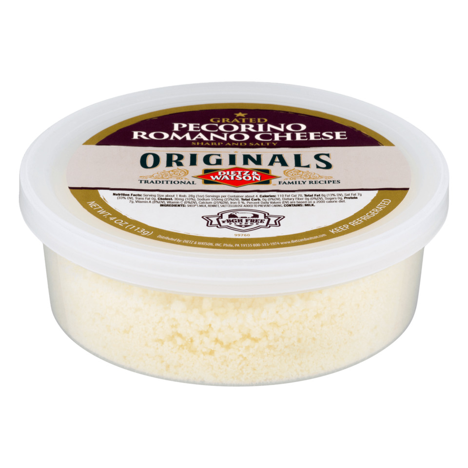 Grated Pecorino Romano Cheese