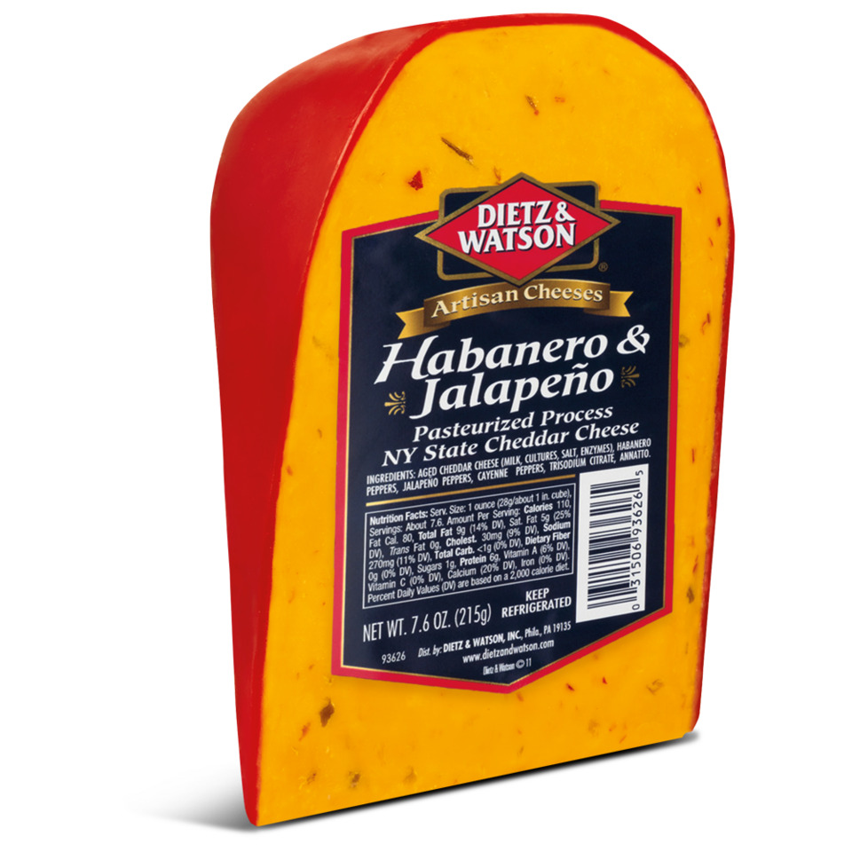 Habanero & Jalapeño Cheddar Cheese