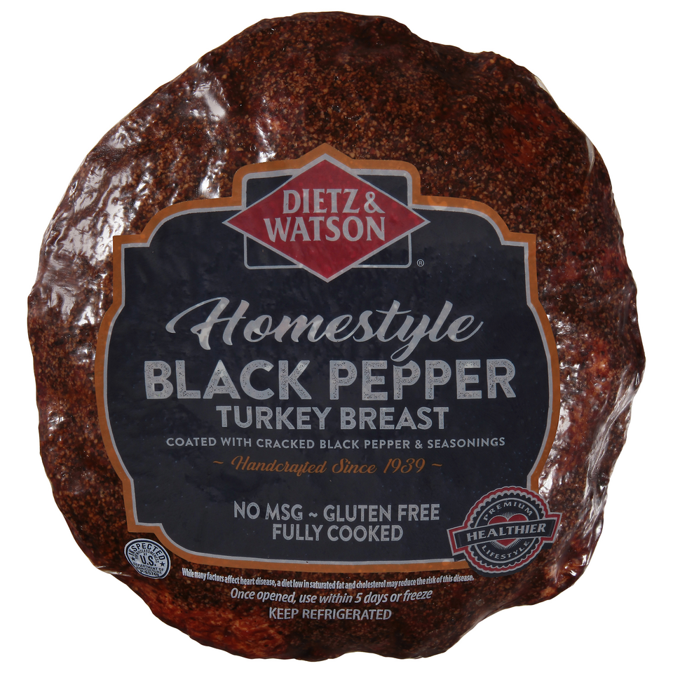 Homestyle Black Pepper Turkey Breast 1 ea
