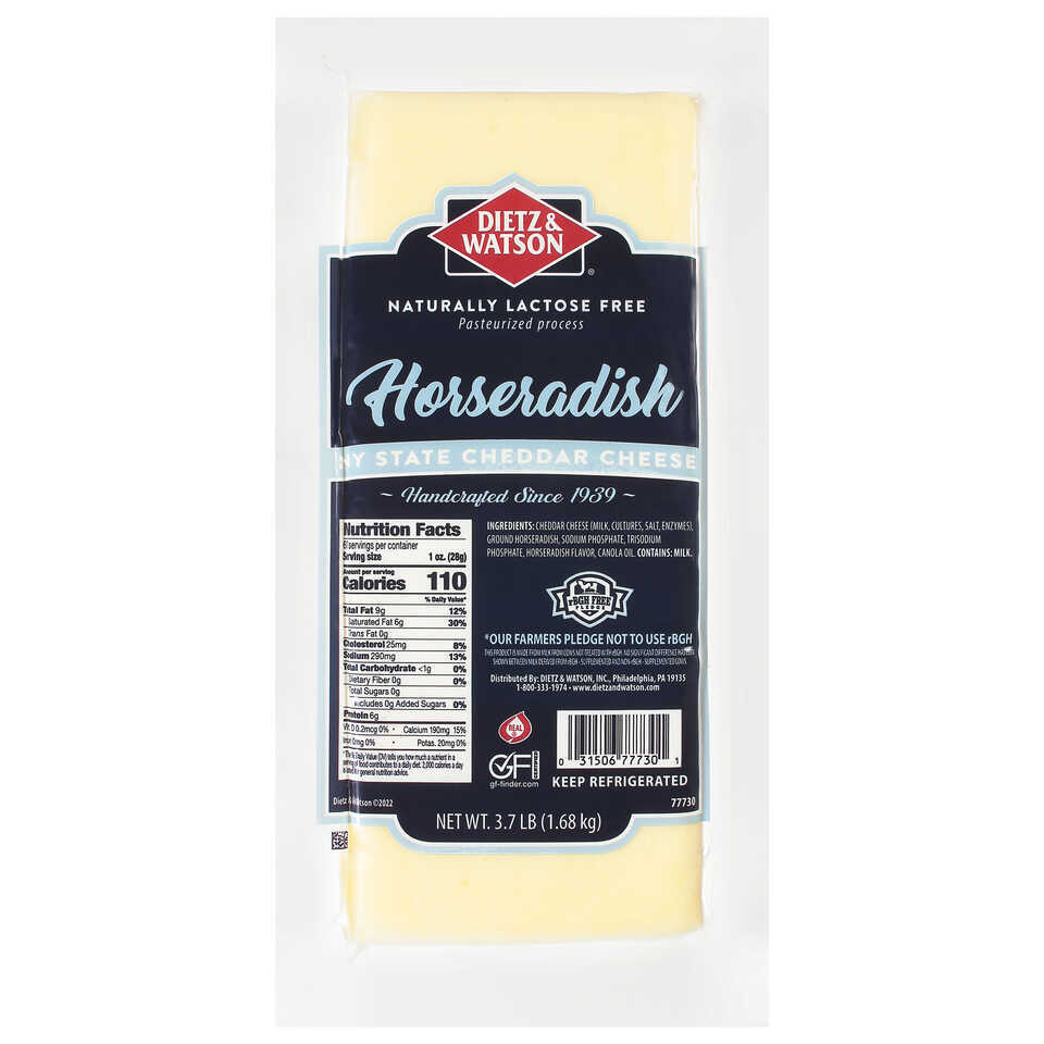 Horseradish NY State Cheddar Cheese