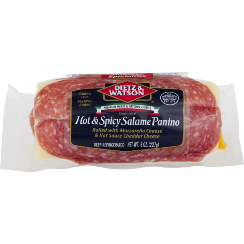 Hot & Spicy Salame Panino