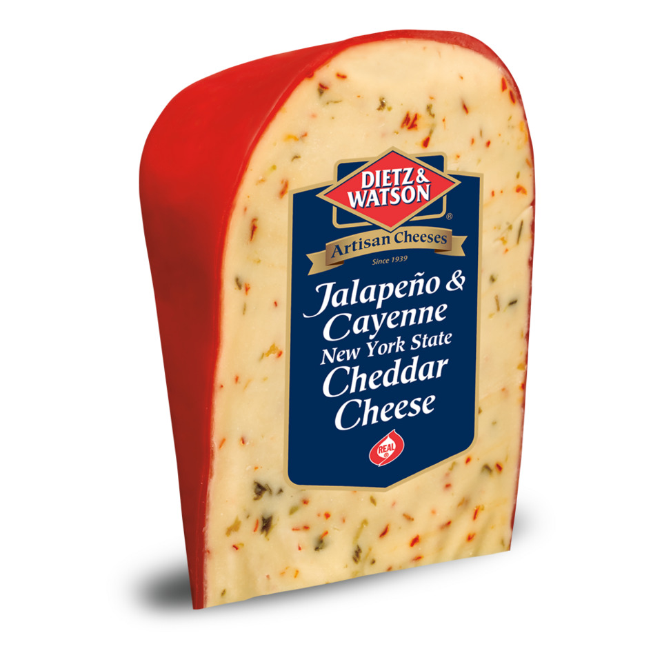 KlLLERBURNER　cheese Jalapeño & Cayenne Cheddar Cheese | Dietz & Watson
