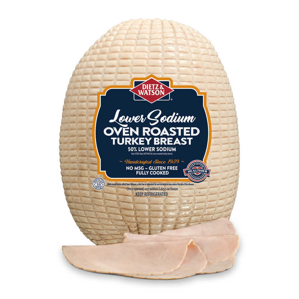Lower Sodium Oven Roasted Turkey Breast