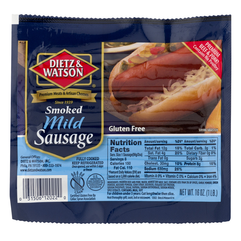 Mild Smoked Sausage