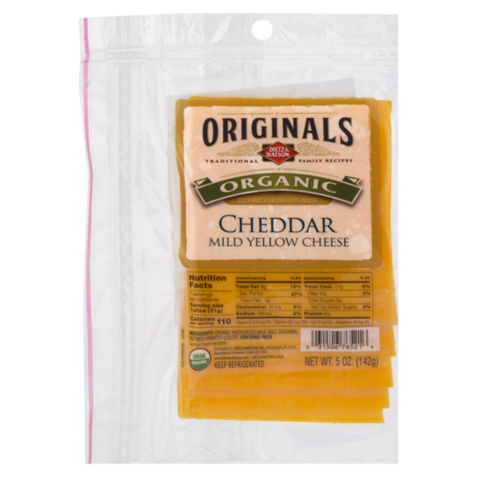 Mild Yellow Cheddar Cheese