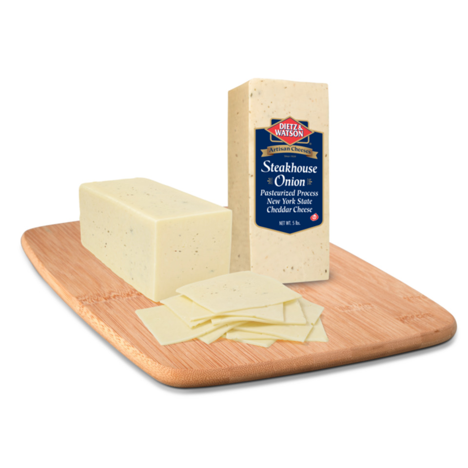 New York State Cheddar Cheese Steakhouse Onion