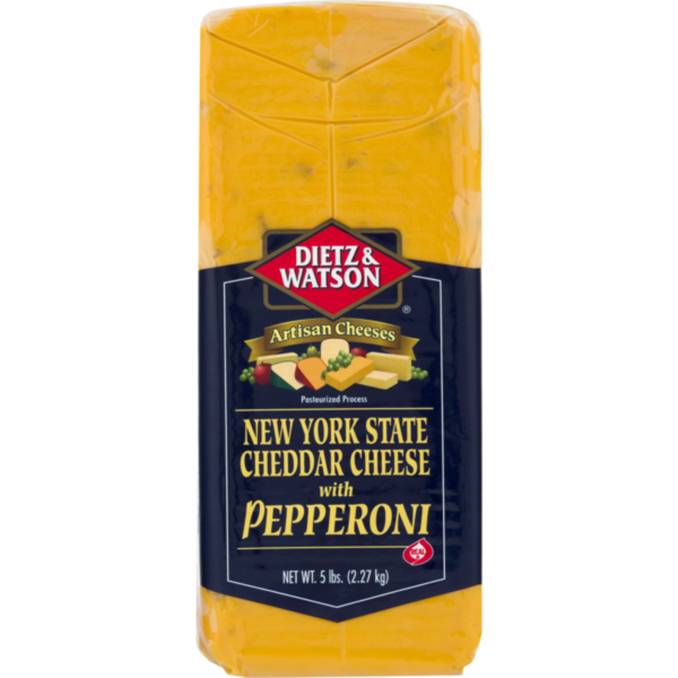 New York State Cheese Cheddar with Pepperoni