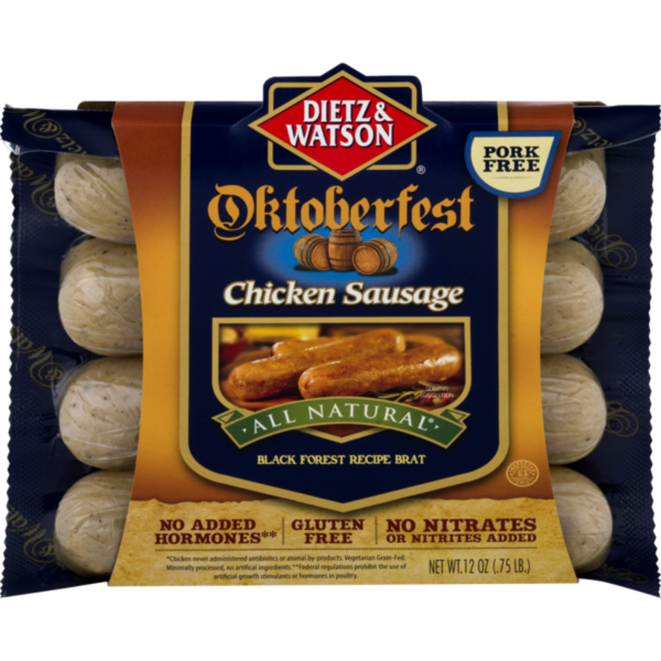 All Natural Oktoberfest Chicken Sausage