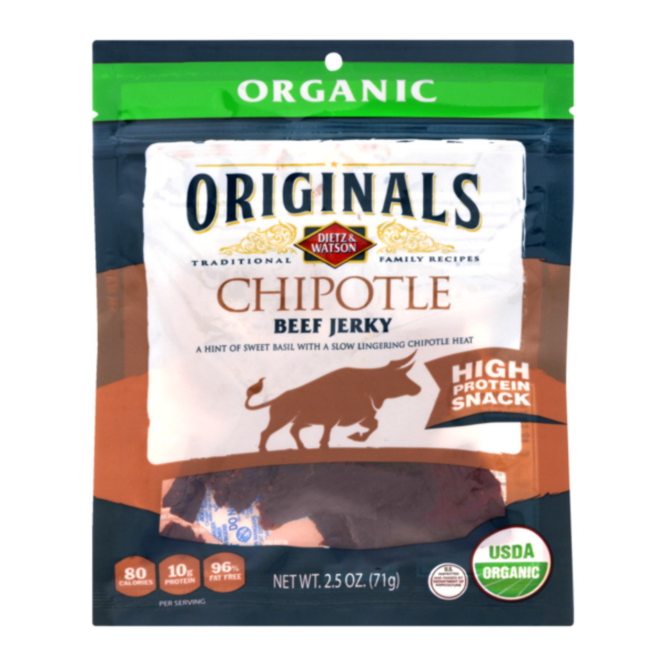 Organic Originals Beef Jerky Chipotle