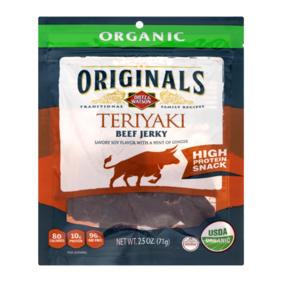 Organic Originals Beef Jerky Teriyaki