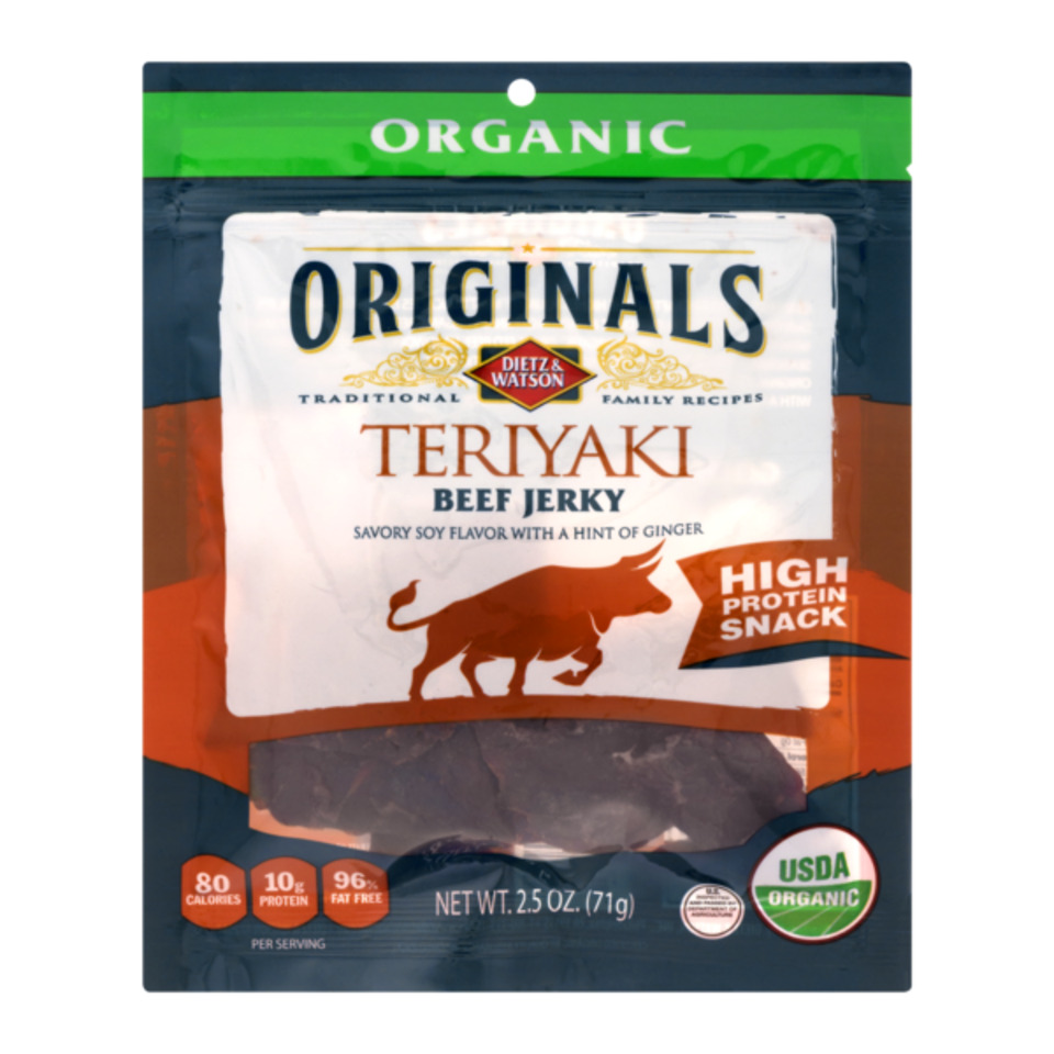 Organic Originals Beef Jerky Teriyaki