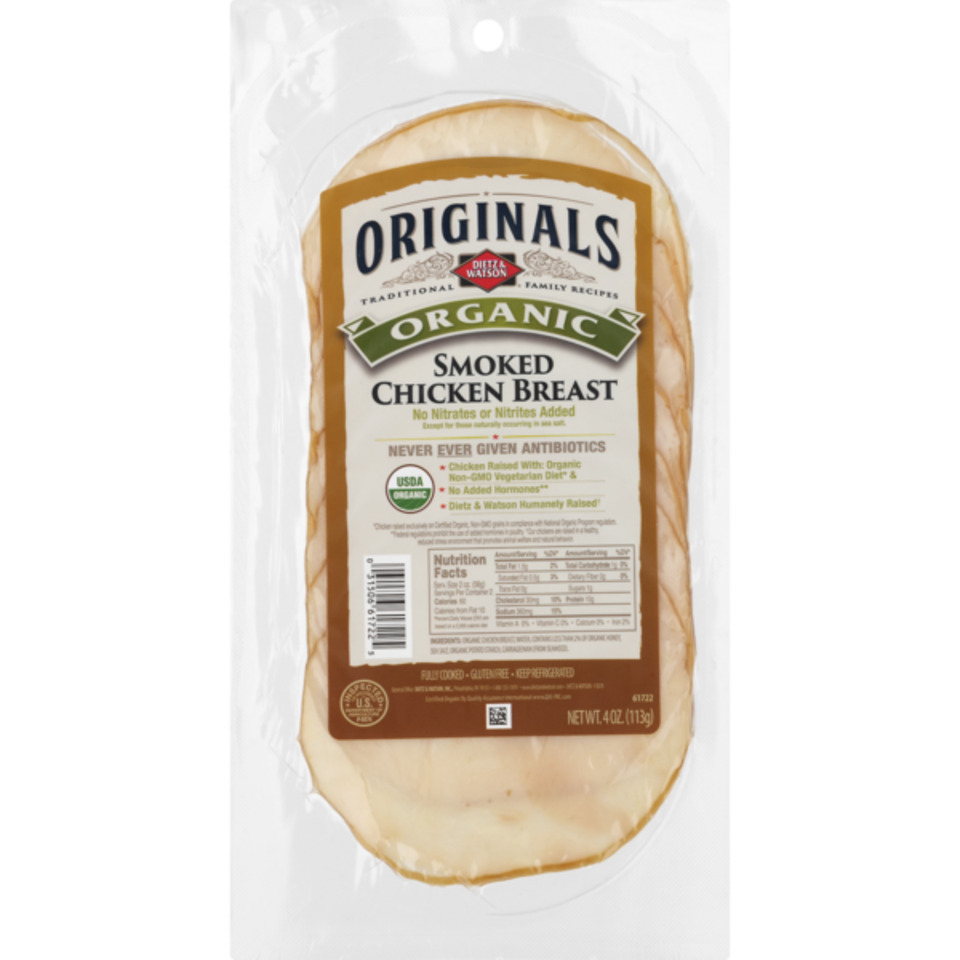 Organic Smoked Chicken Breast