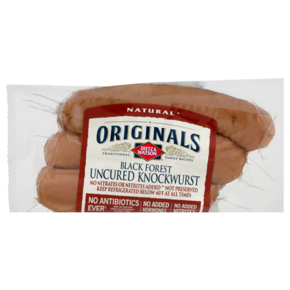 Originals Black Forest Uncured Knockwurst