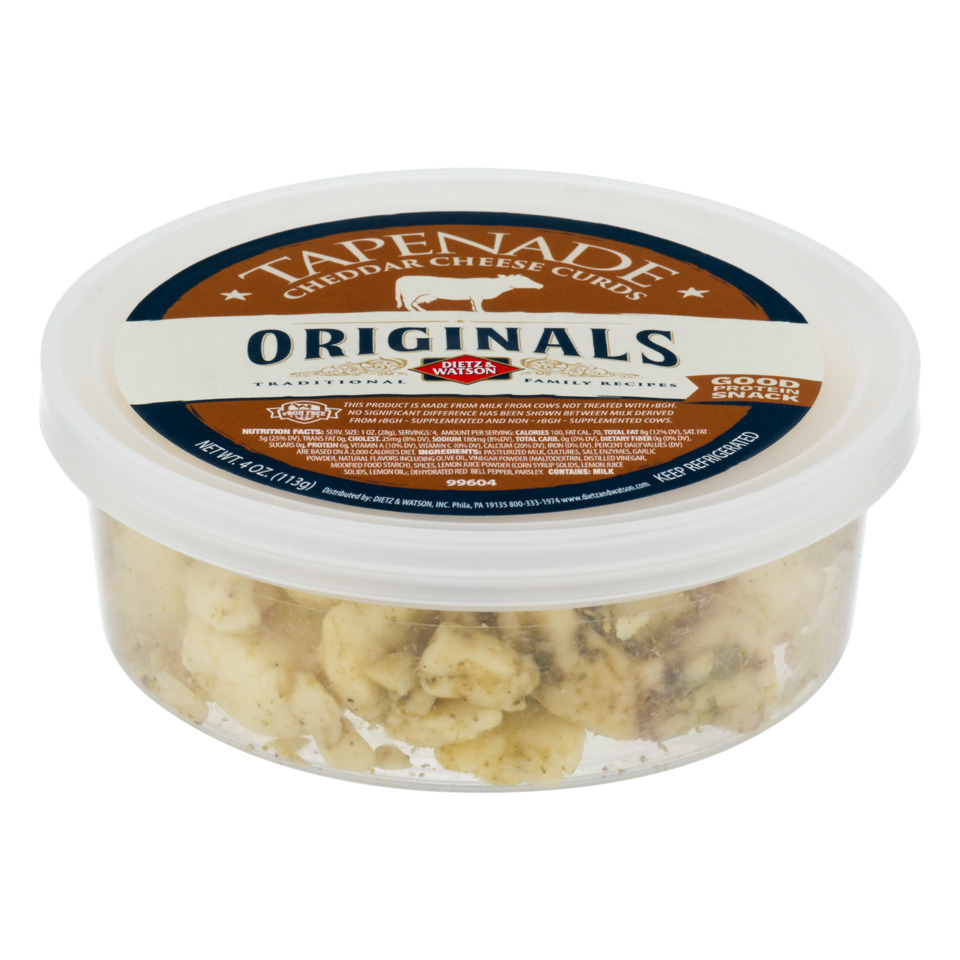 Originals Cheddar Cheese Curds Tapenade