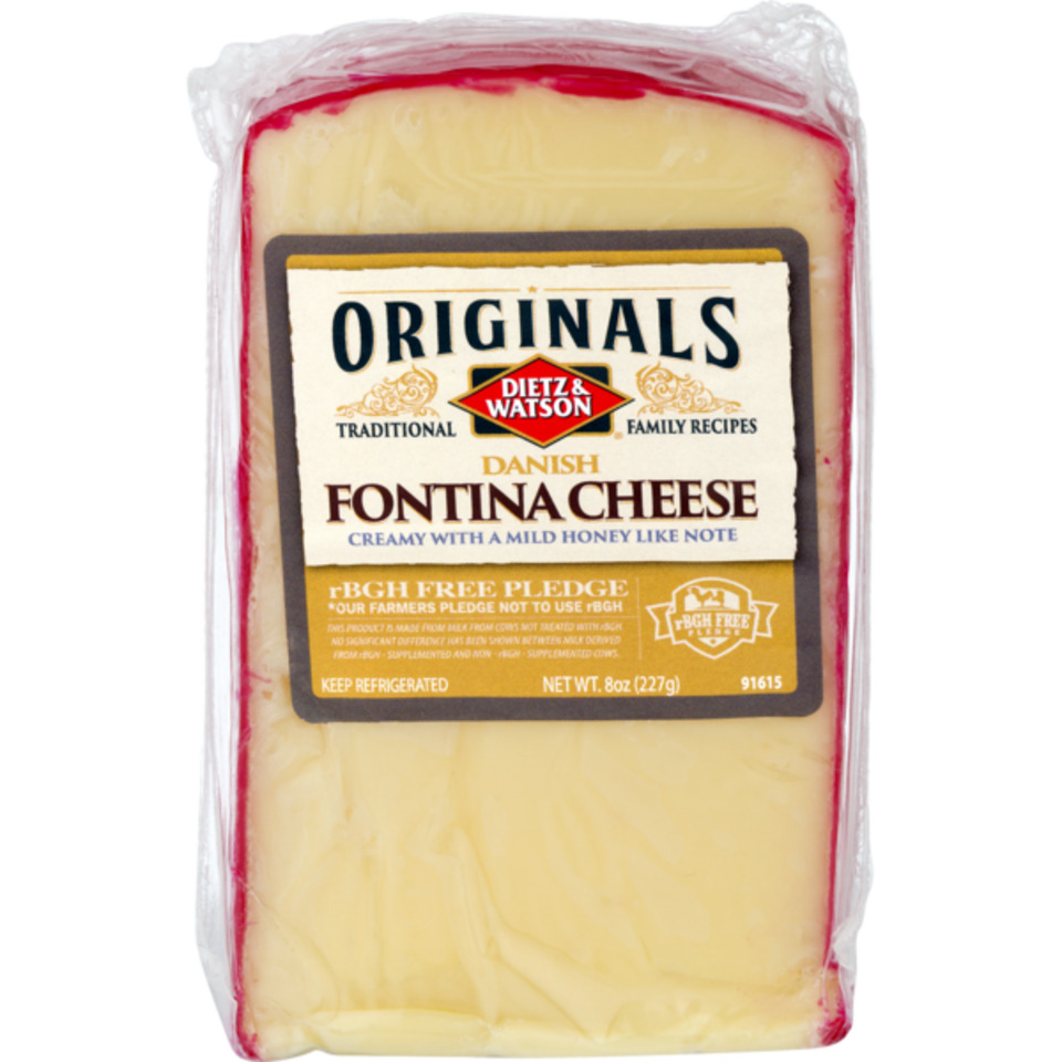 Originals Danish Fontina Cheese Wedge