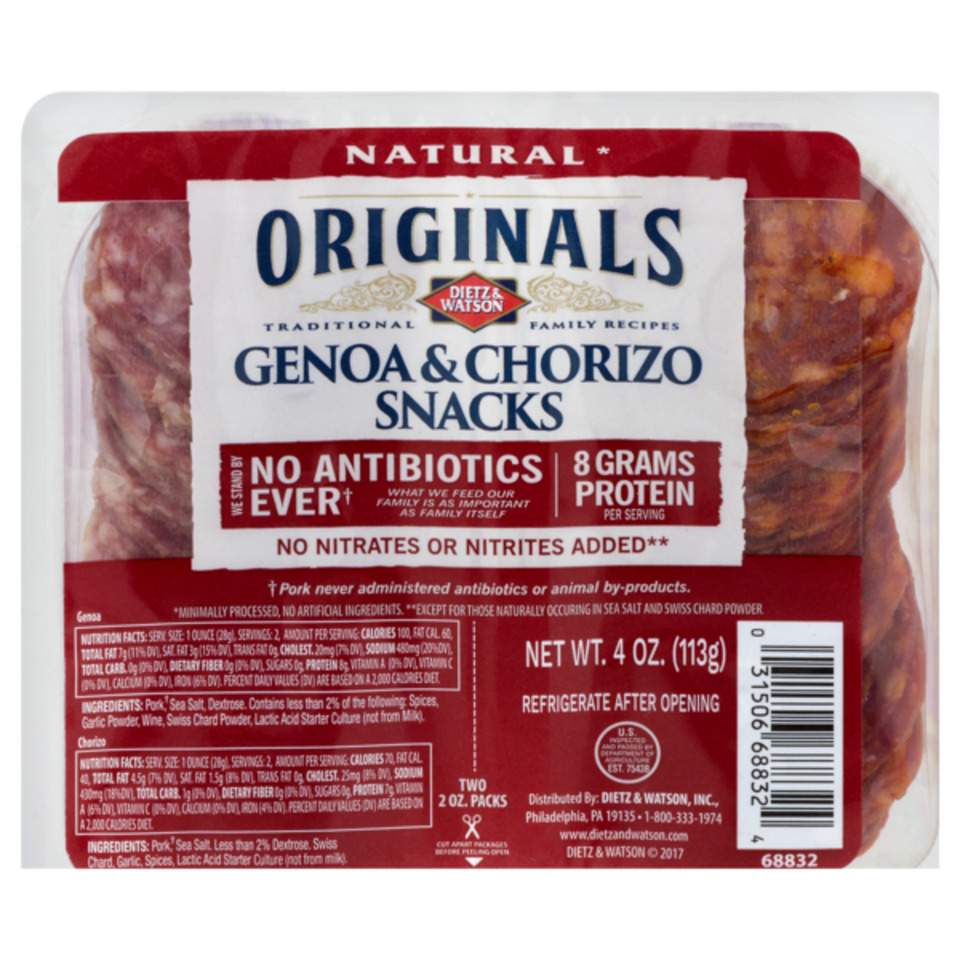 Originals Genoa & Chorizo Snacks