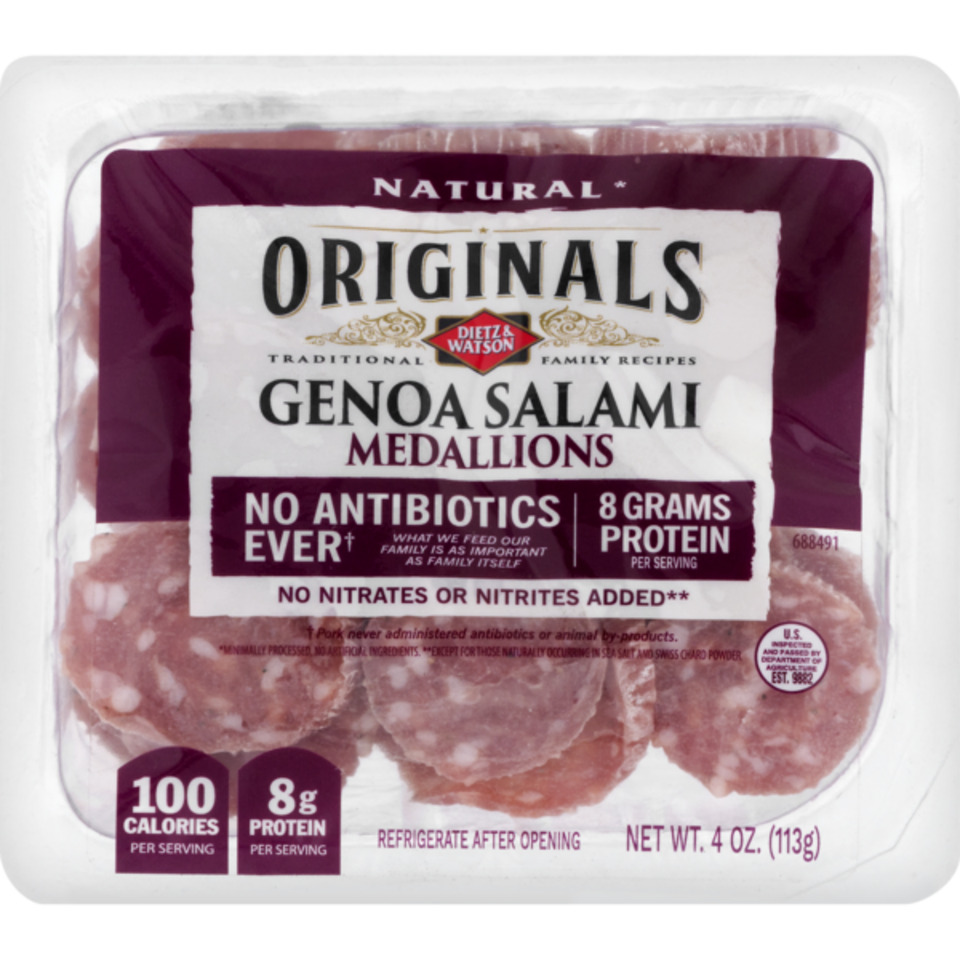 Originals Genoa Salami Medallions