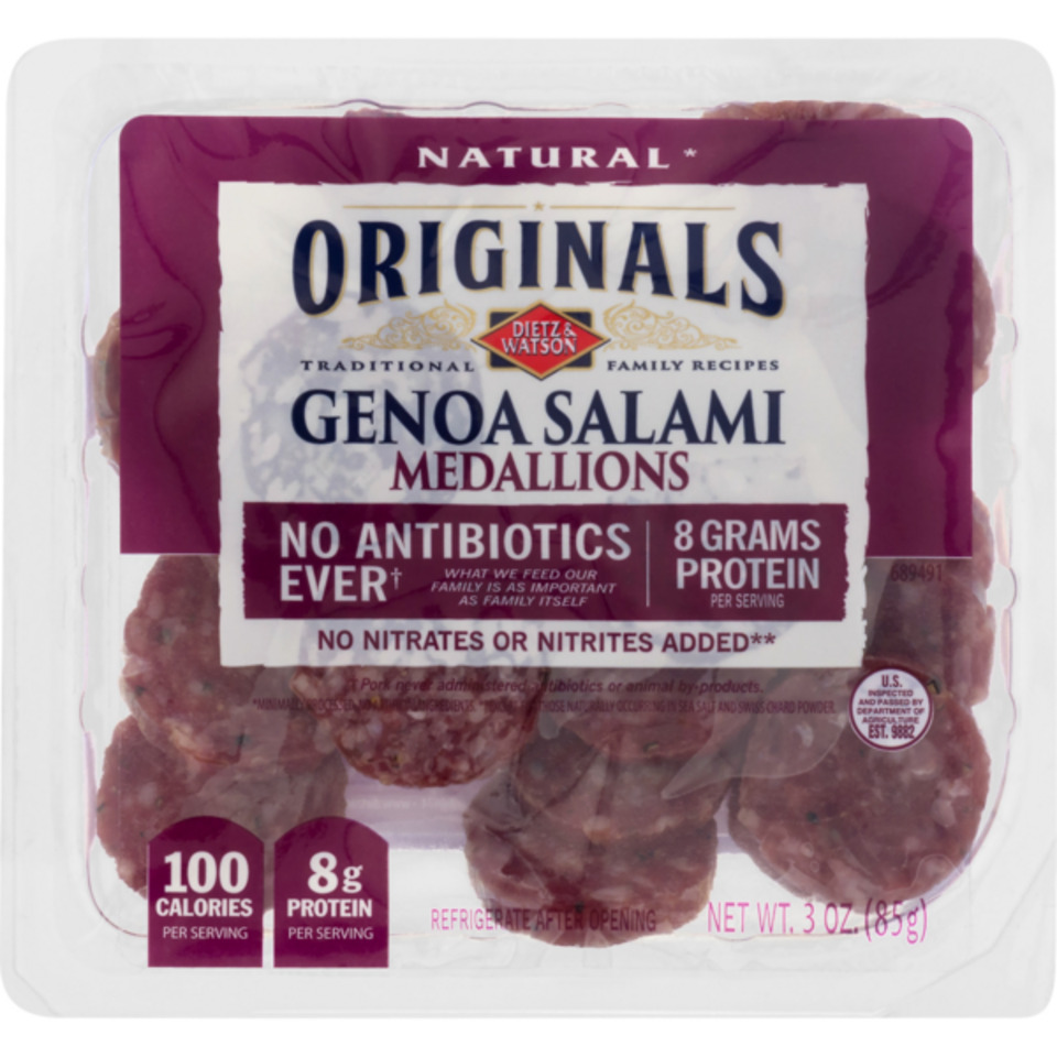 Originals Genoa Salami Medallions