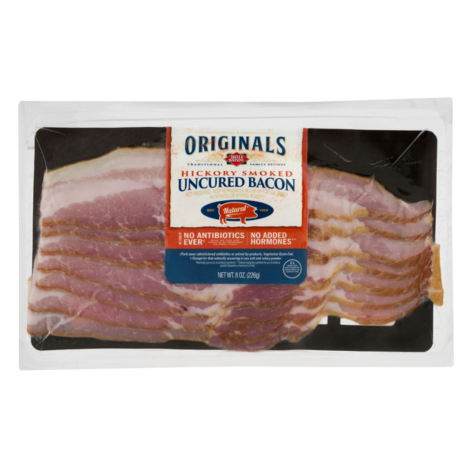 Originals Hickory Smoked Uncured Bacon