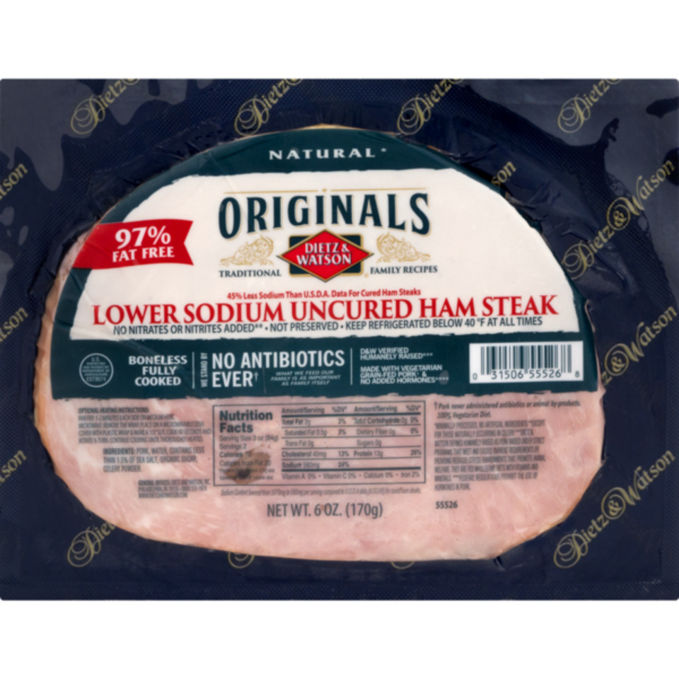 Originals Lower Sodium Ham Steak