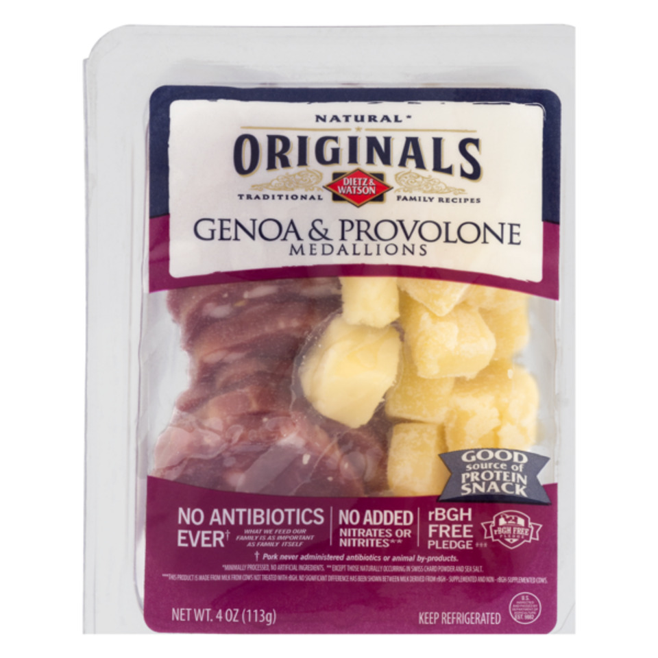 Originals Genoa & Provolone Medallions