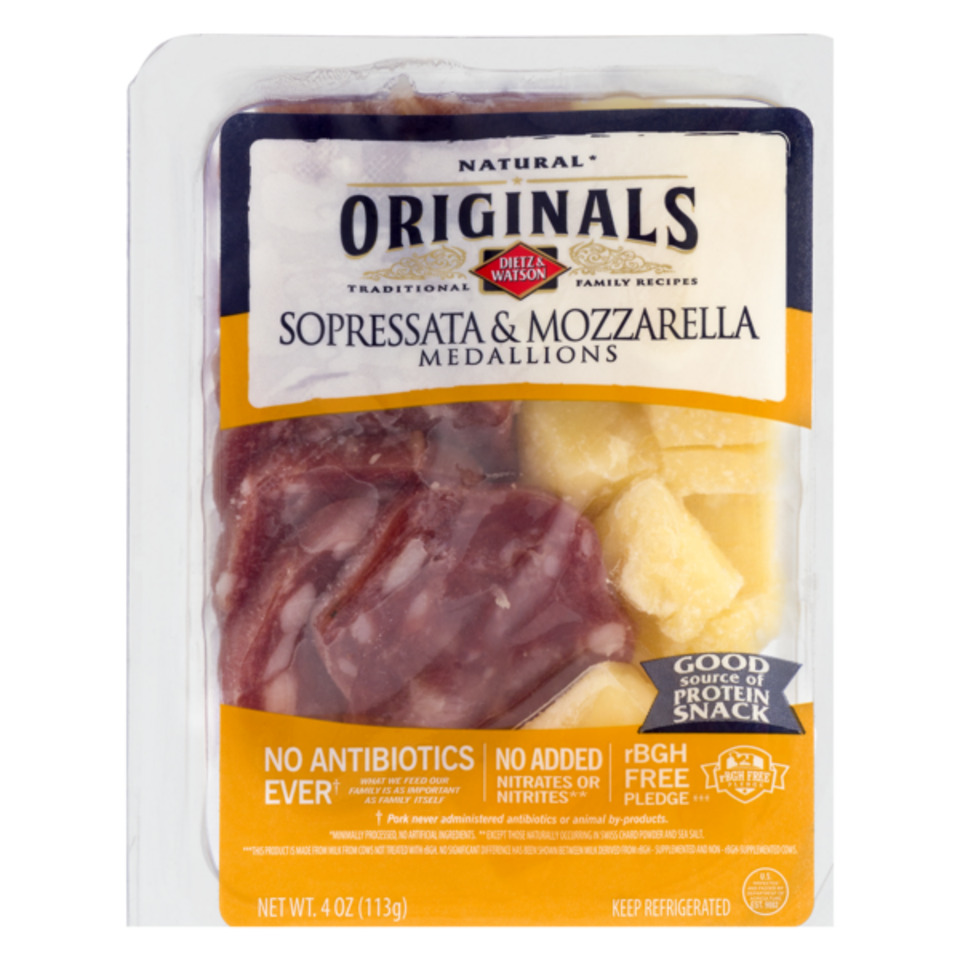 Originals Sopressata & Mozzarella Medallions