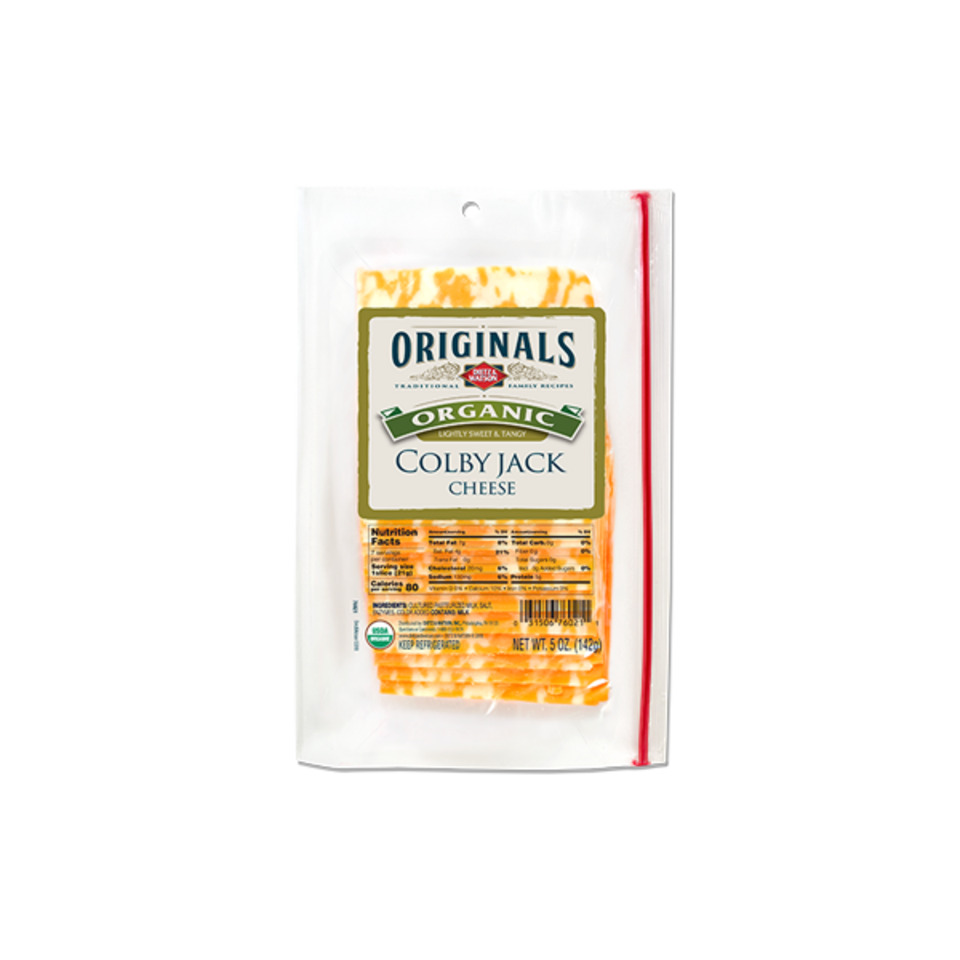 Originals Pre-Sliced Colby Jack Cheese
