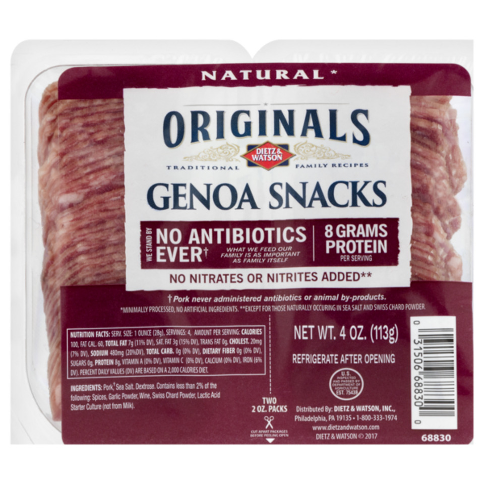 Originals Sliced Genoa Twin Pack