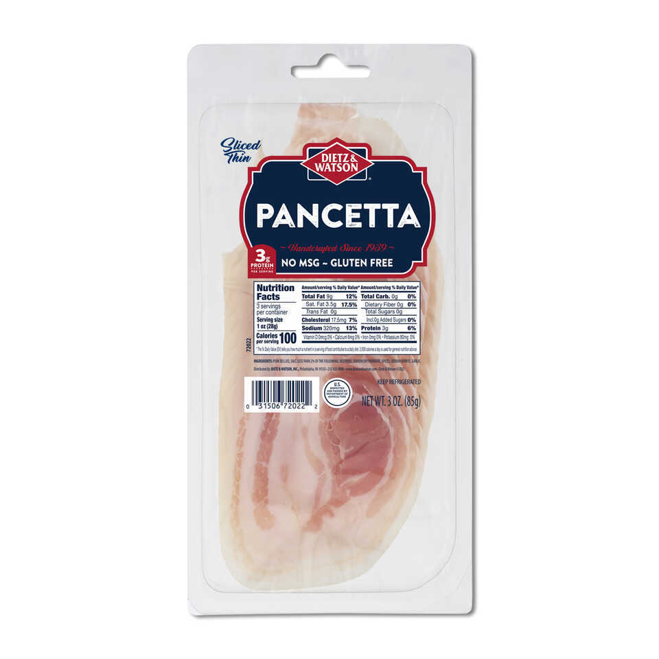 Shingled Pancetta