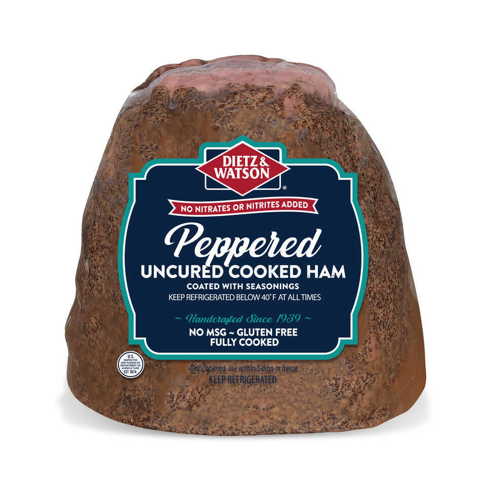 Peppered Uncured Cooked Ham