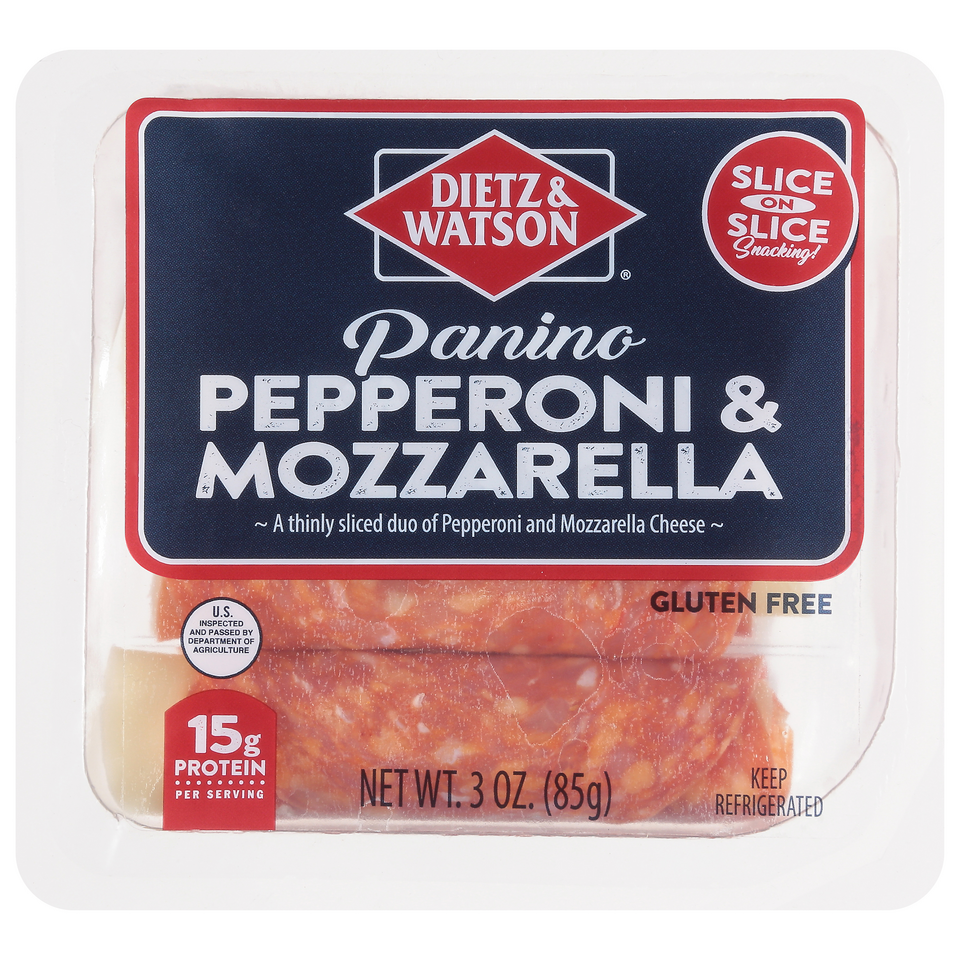 Pepperoni & Mozzarella Panino 3 oz