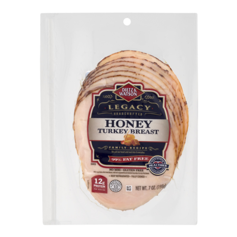 Pre-Sliced Honey Turkey Breast