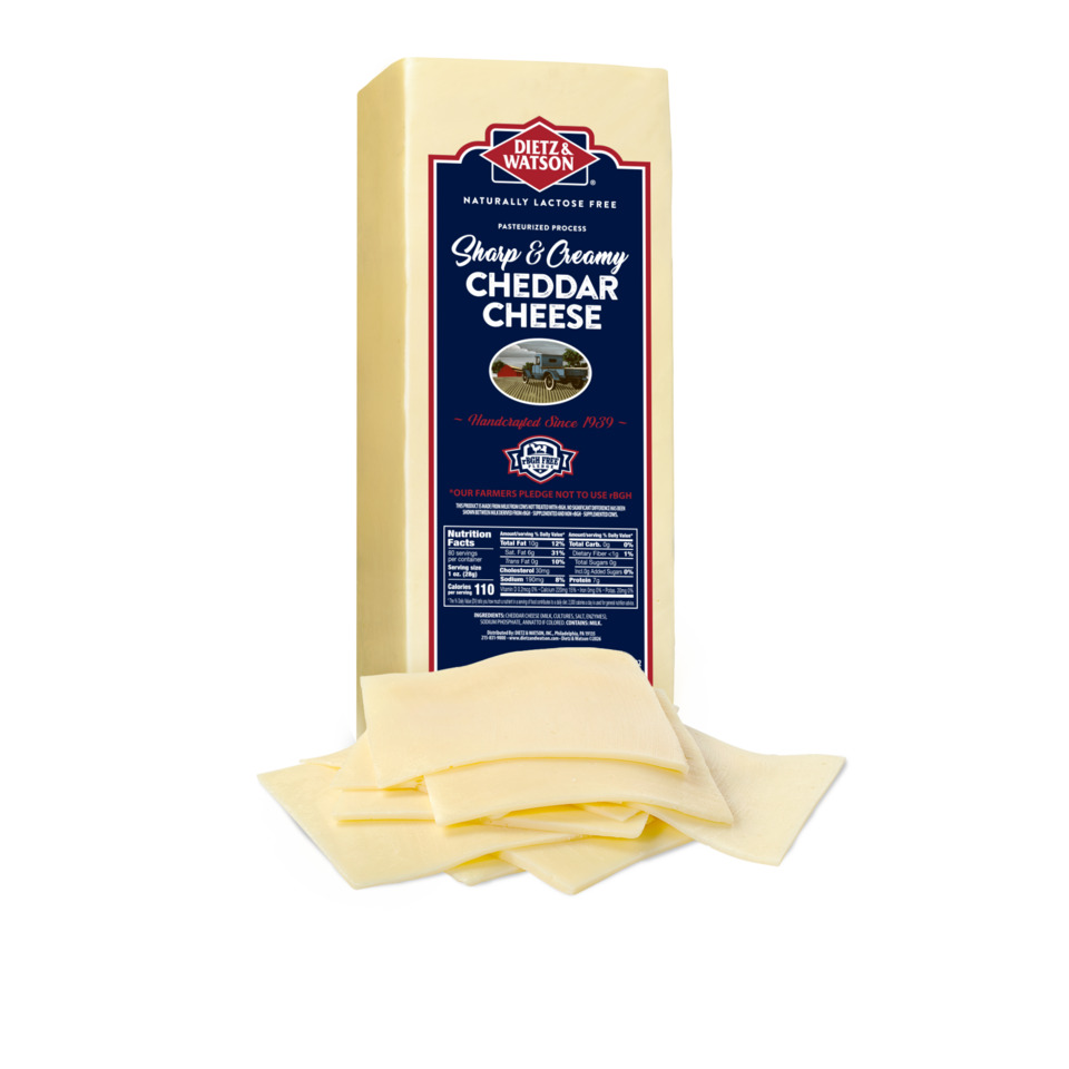 Sharp & Creamy Cheddar Cheese