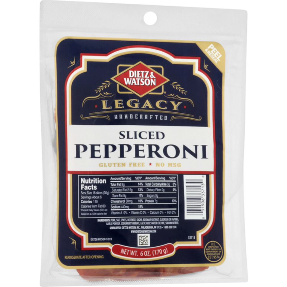 Sliced Pepperoni