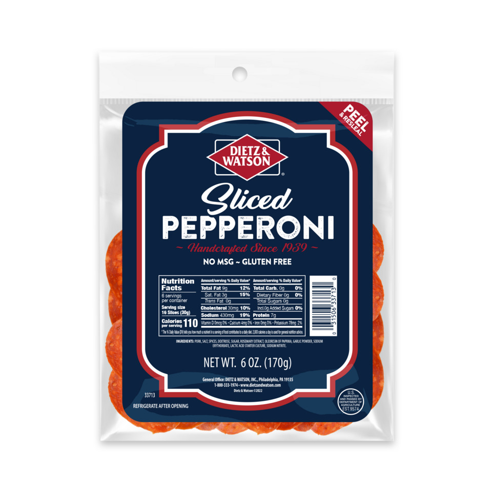 Sliced Pepperoni