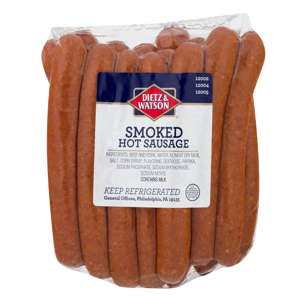 Smoked Hot Sausage