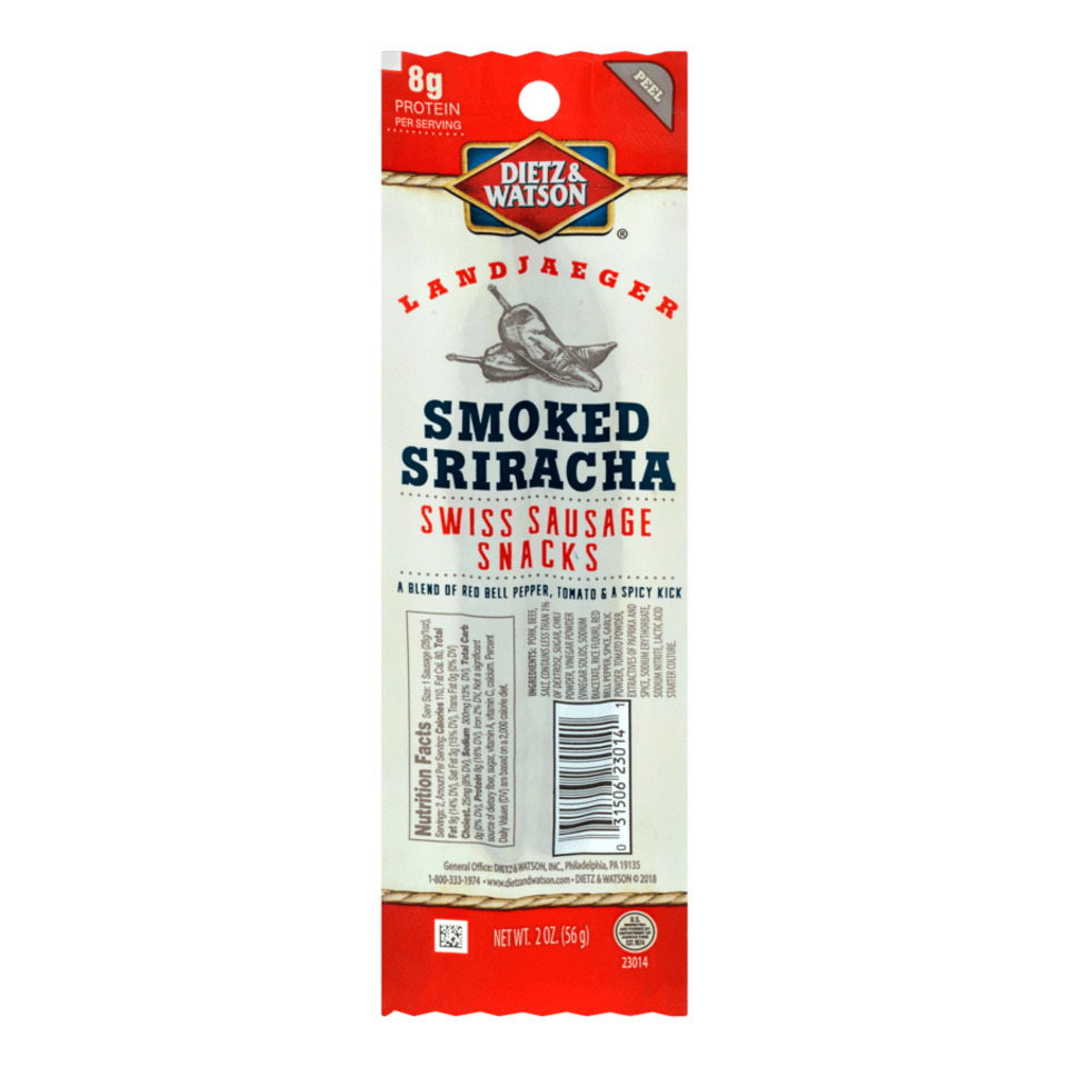 Smoked Sriracha Landjaeger