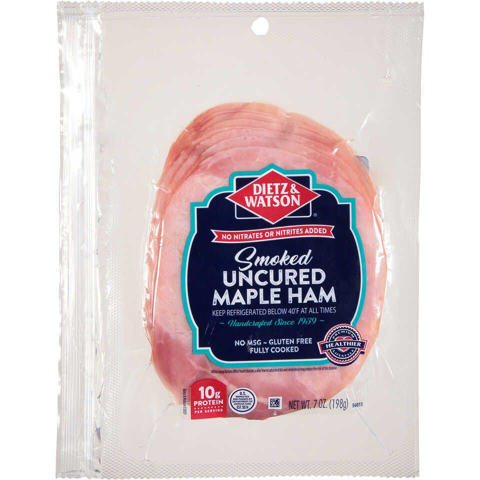 Smoked Uncured Maple Ham