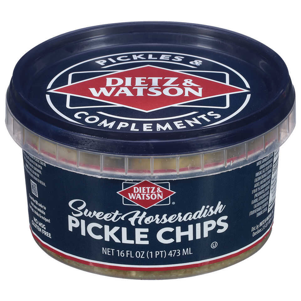 Sweet Horseradish Pickle Chips